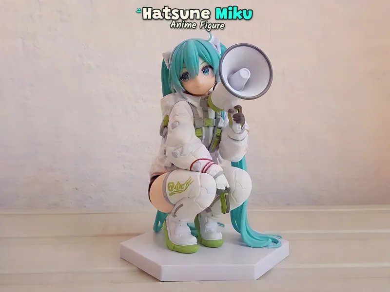 MODELO 3D HATSUNE MIKU FIGURA DE ANIME IMPRESSÃO 3D STL [GRÁTIS]