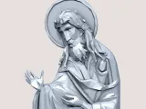 Saint John the Baptist Low Poly - 3D Model-0