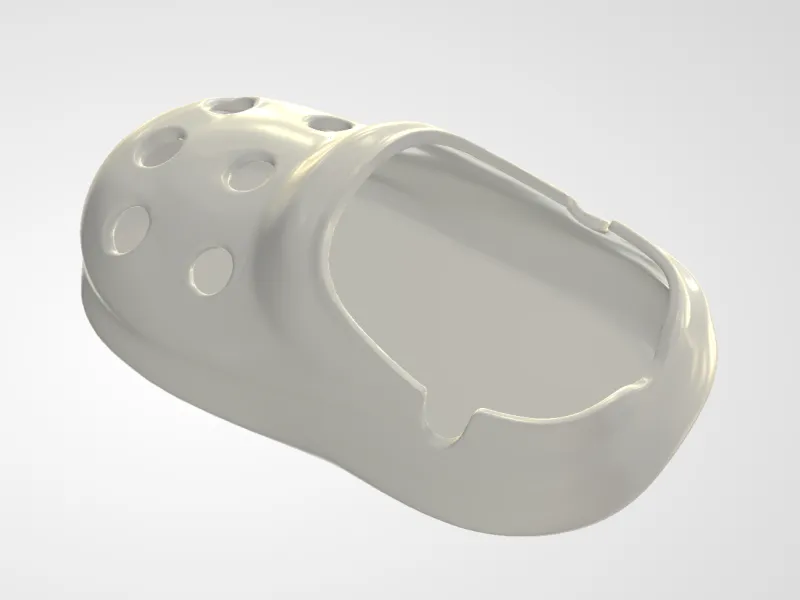 ashtray but shaped like baby slippers