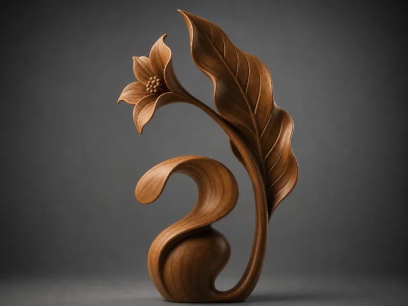 decoración hoja