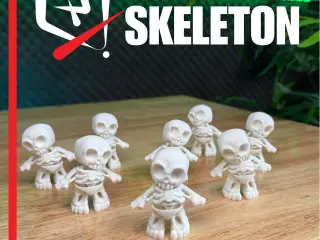 💀 Articulated Skeleton — Tiny Bone Buddy