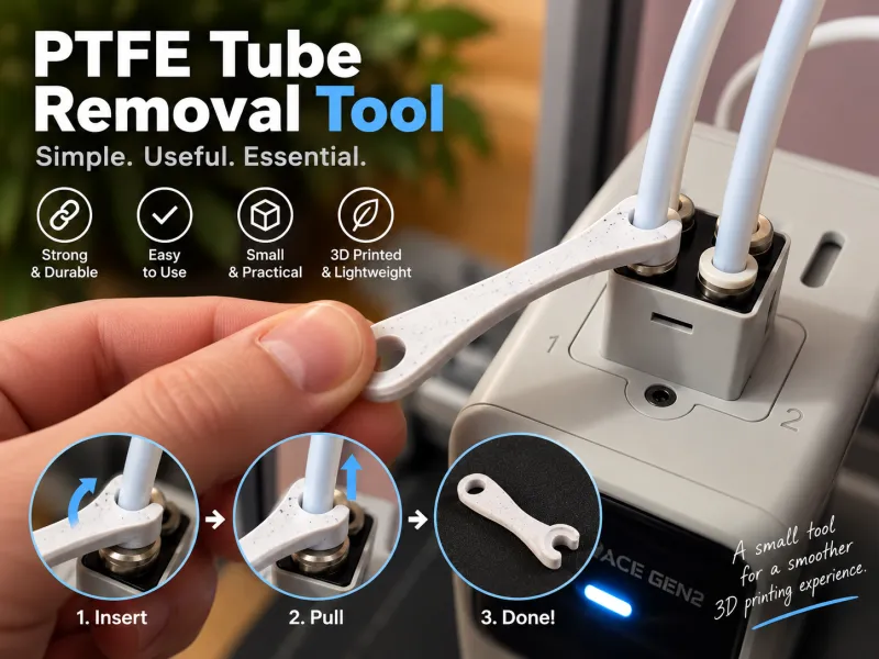 PTFE Remover MO 3MFPTFE Tube Removal Tool – Quick Release