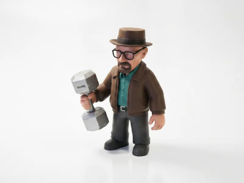 Walter White Figurine Breaking Bad 3D Printable