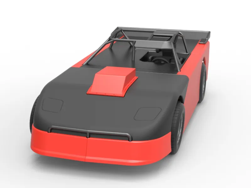New Zealand Super Saloon race car Version 2 Scale 1:25