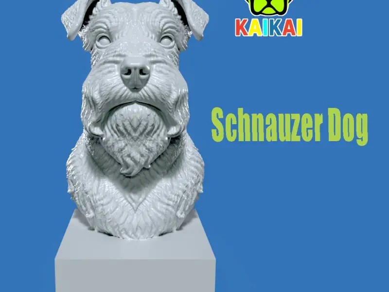 Miniature Schnauzer - Dwarf Schnauzer Dog model - 3D print