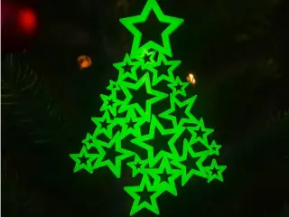 Star Christmas tree