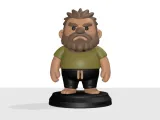 grumpy man figure-0