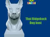 Red Thai Ridgeback Dog model - 3D print-0