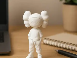 Stylized streetwear character