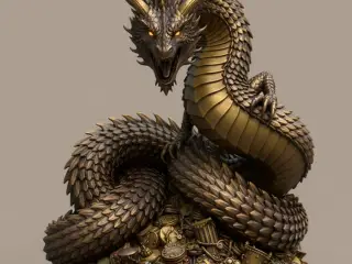 Fafnir dragão serpente