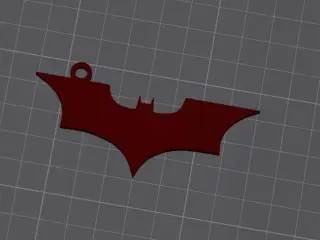 BATMAN LOGO KEYRING
