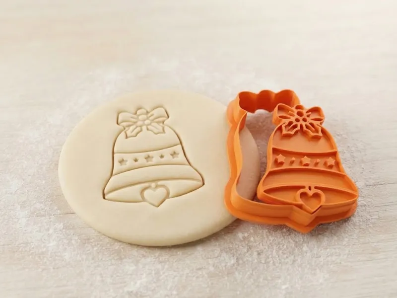 クリスマスベル型クッキーカッター