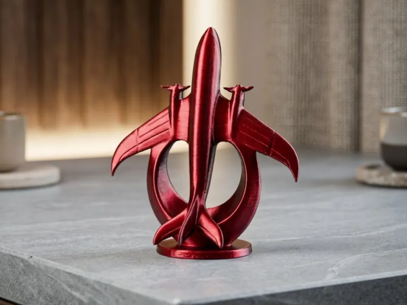 Flugzeug - Dekorative Statue