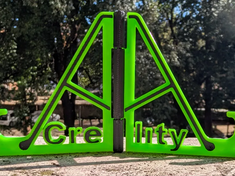 Support pour tablette et téléphone pliable et imprimable en place avec logo Creality