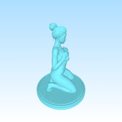 Anatomic model woman 9 for painting & sculpting