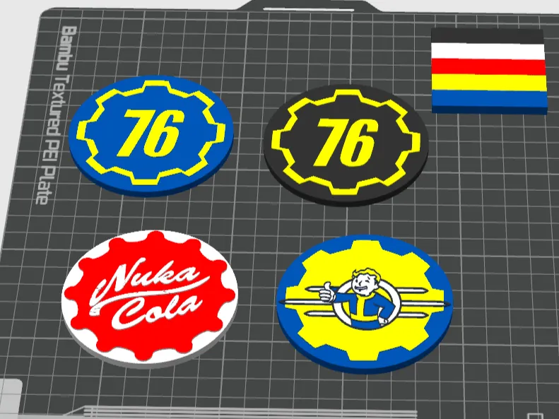 Fallout onderzetters