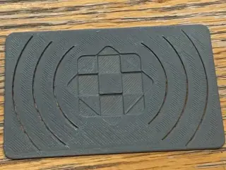 Credit Card rubiks cube