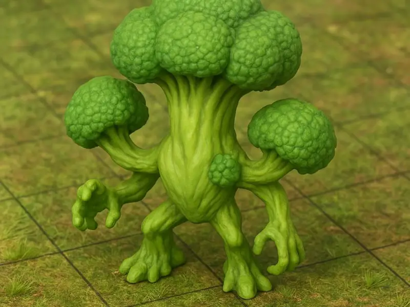Broccoli Golem