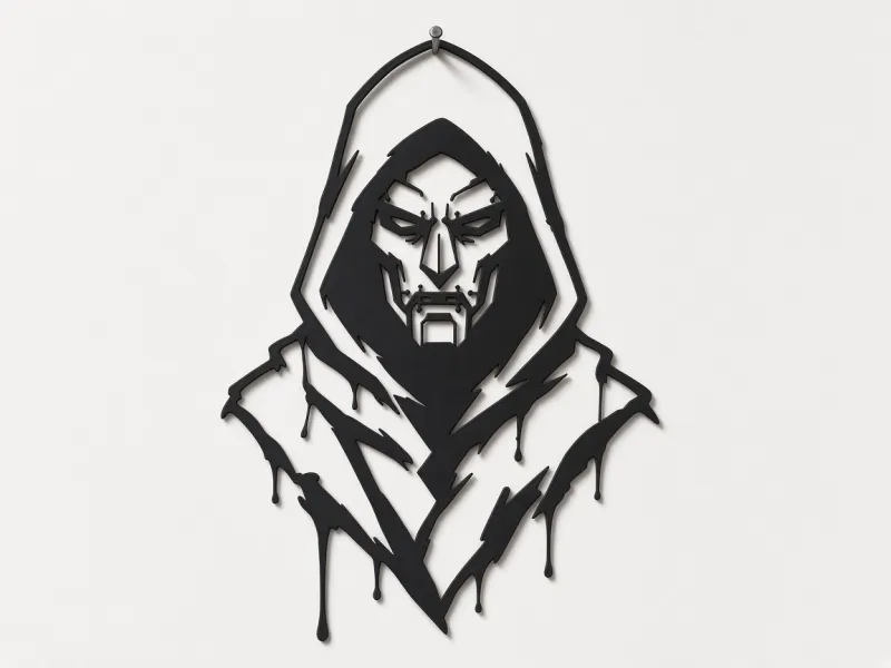 Victor Von Doom - Simple Wall Art - Easy Print