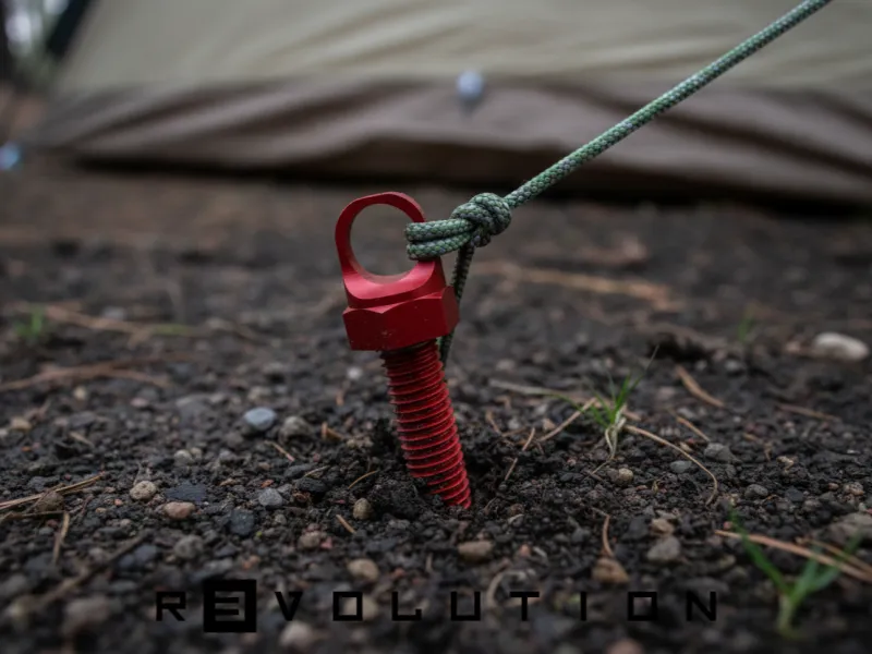 Screw-in Tent Peg