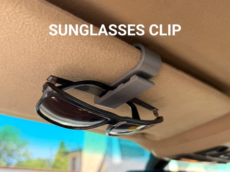 Car Visor Sunglasses Clip