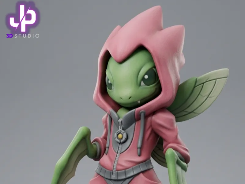 SCYTHER cosplay SCIZOR - FIGURE 3D