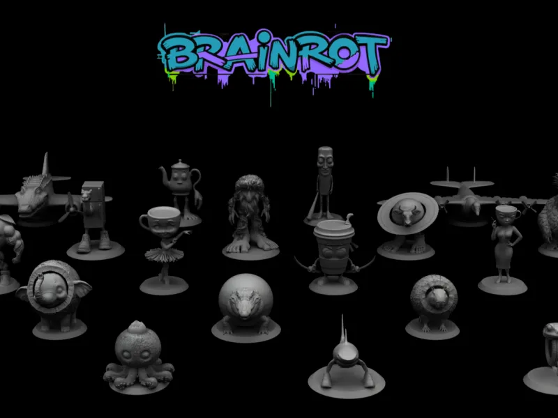 Miniaturas - Brainrot Legends