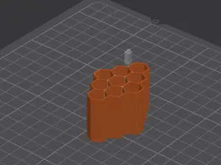 AAA Hexagonal Battery Holder