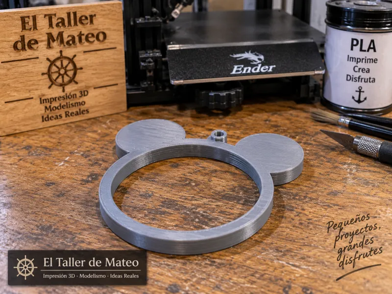 Ring für Christbaumkugeln – Dekorative 3D-Halterung