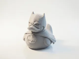 Rubber Duck Batman Figurine Collectible 3D Printable
