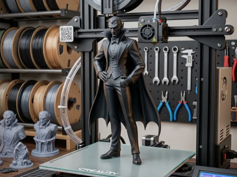 🦇 Vampiro Elegante – Figura decorativa para Hallowee