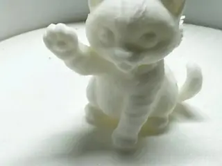 waving cat cute