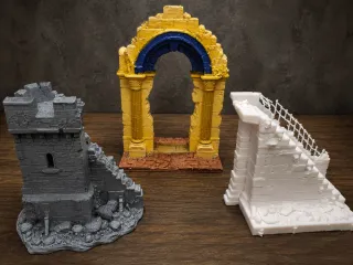 décors  (ruines)
