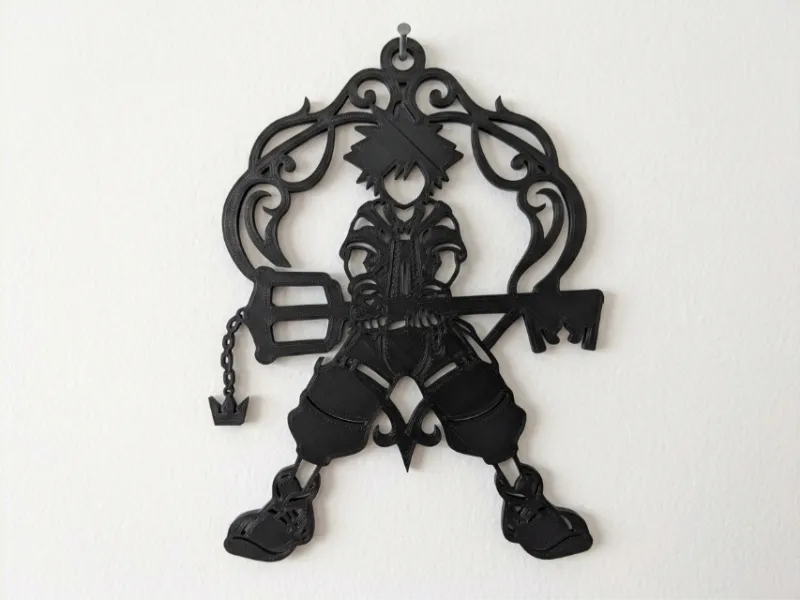 Настенный декор Kingdom Hearts - Настенное панно