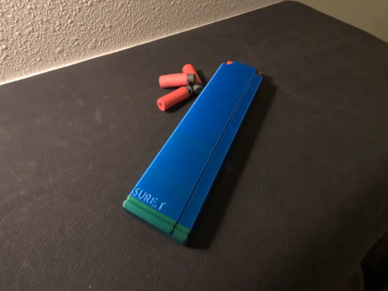 SURE.T halfDart/Talon Mag [¡Ahora totalmente impreso en 3D!]