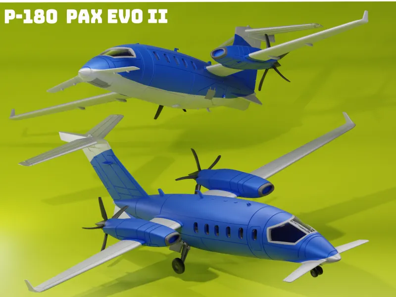 P.180 Avanti EVO II (PAX) V2