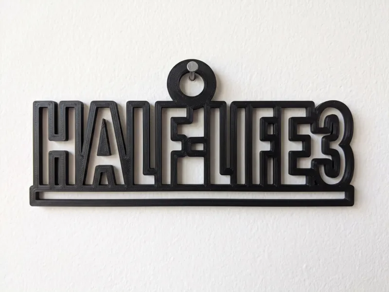 Half Life 3 Hype Wall Art