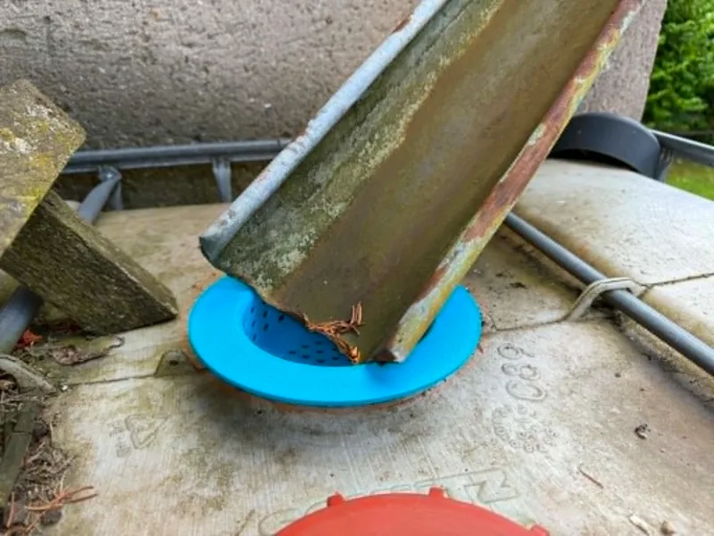 Garden sieve 1000 l barrel 135mm