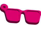 Glasses keychain-0