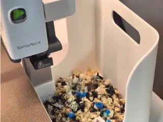 SparkX i7 Purge Tray