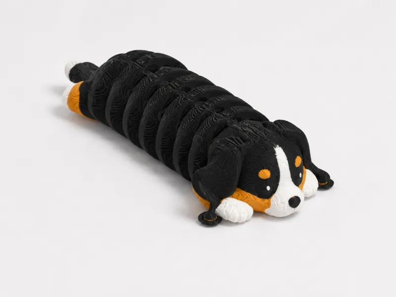 Flexi Dog – Articulated Print-in-Place Toy