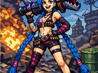 Pixel Art Fanart – Campeón de League of Legends