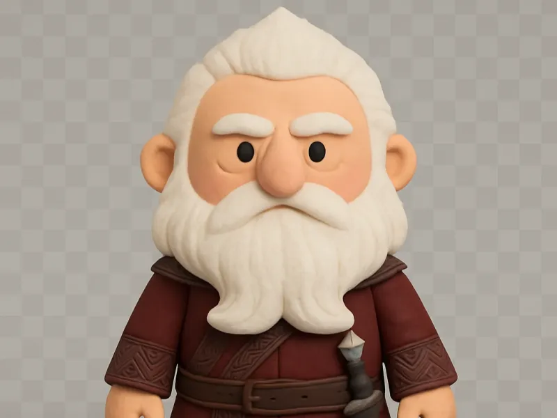 mini Balin from the hobbit
