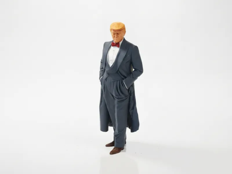 Donald Trump Formal Suit Figurine Celebrity 3D Printable