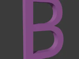 B