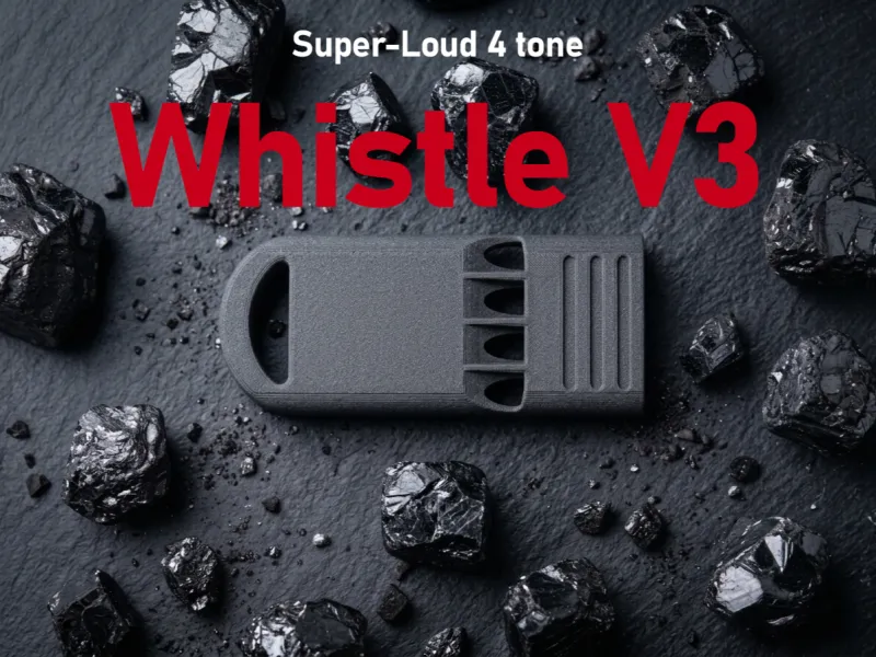 Super Loud 4 Tone Whislte - Thunderstorm V3