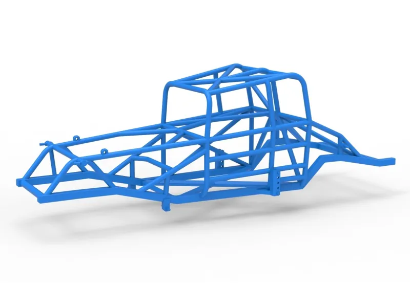 Frame of Canadian vintage modified stock car Scale 1:25