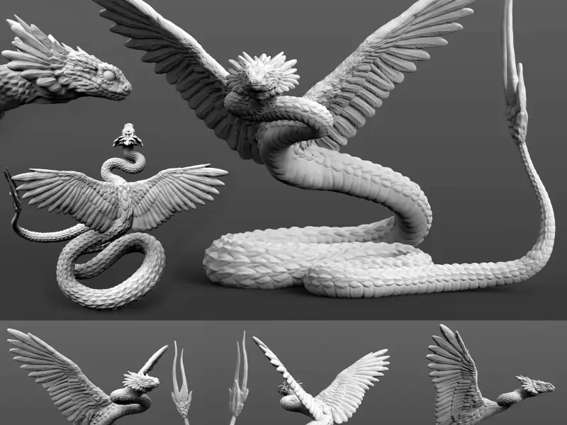 Quetzalcoatl Vipère des Buissons