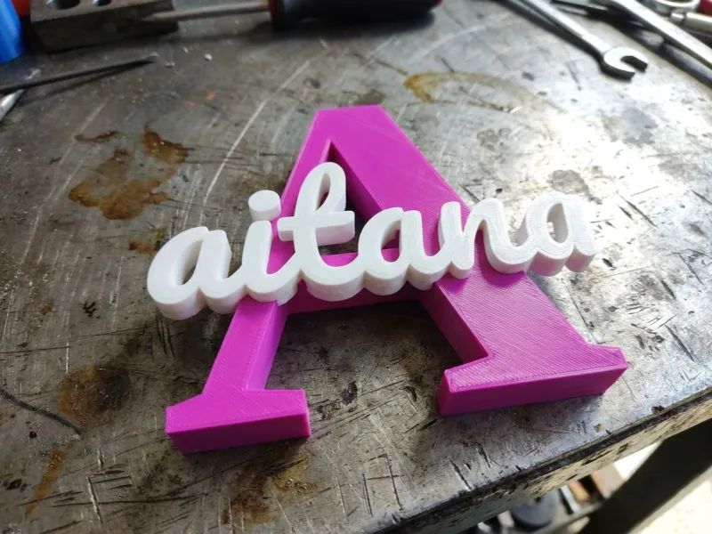 Wall Art Name Aitana