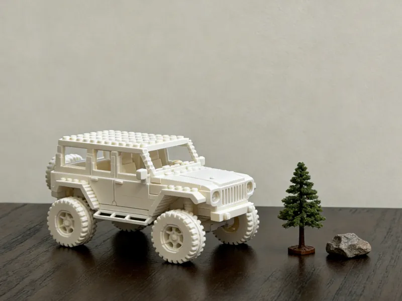 Baustein-Geländewagen